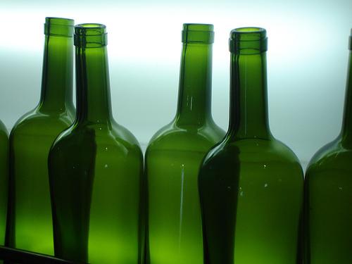 por que las botellas de vino son verde oscuro