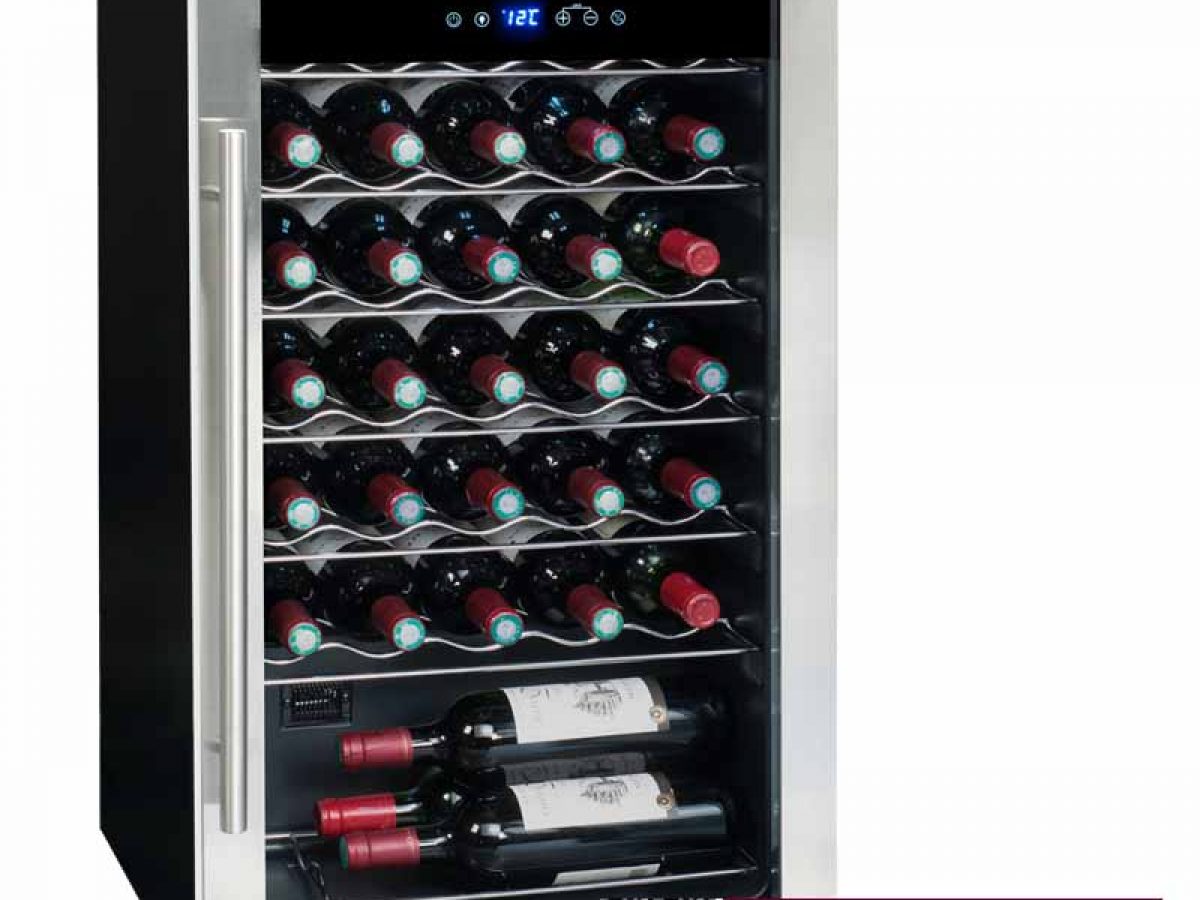 Vinoteca Eléctrica De 12 Botellas, Verde Pastel, 440x475x500mm, Create -  Winecooler Retro M con Ofertas en Carrefour
